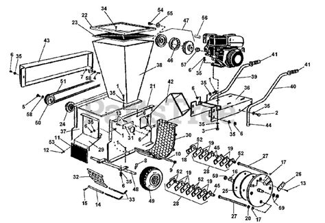 wood cnc wood chipper parts|woodchuck chipper parts diagram.